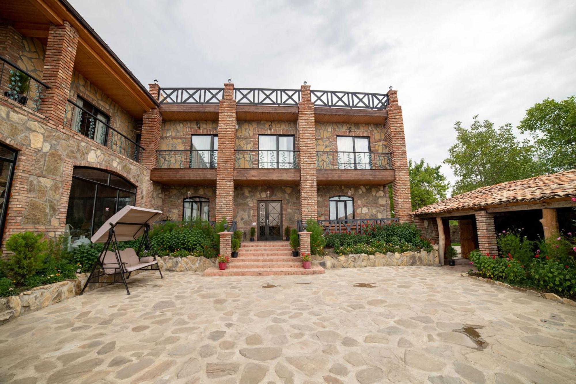 Отель Bekas Wine Cellar Akhmeta Экстерьер фото